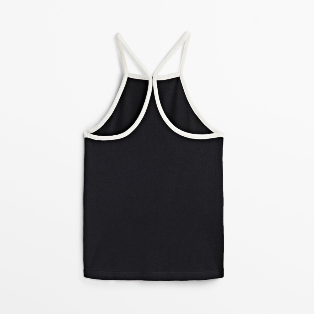 Massimo Dutti High Neck Tank